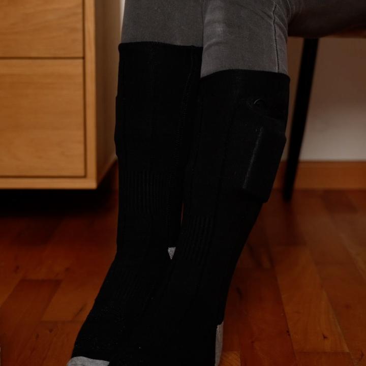 Produktbild Stride Beheizbare Baumwoll Socken Outdoor Fusswärmer mit Akku (One Size) (One Size)