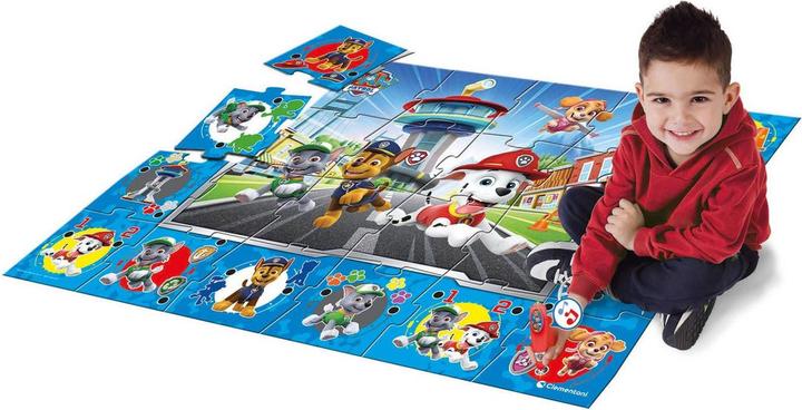 Immagine prodotto Clementoni Puzzle gigante da pavimento - Paw Patrol (61970) (24 pezzi)