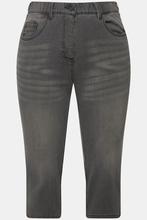 Actual product image Ulla Popken Basic Capri Sarah fit Jeans (62)