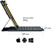 Image du produit Logitech Folio universel avec clavier (DE, 9 - 10" Tablets)