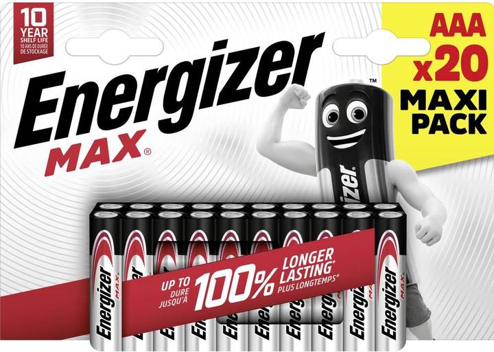 Actual product image Energizer Max (20 pcs., AAA)