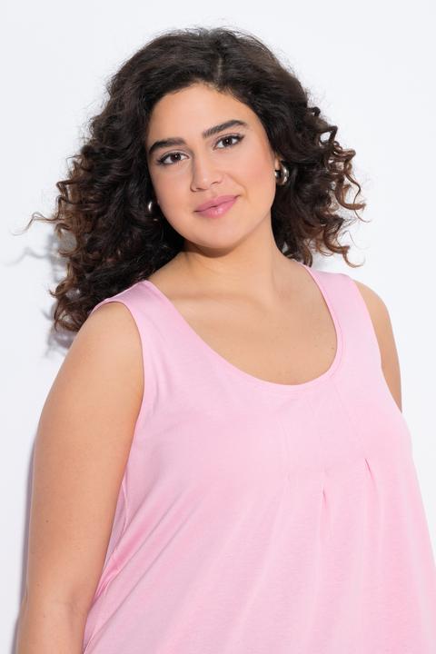 Actual product image Ulla Popken Essential Pleat Front Knit Tank (46, 48)