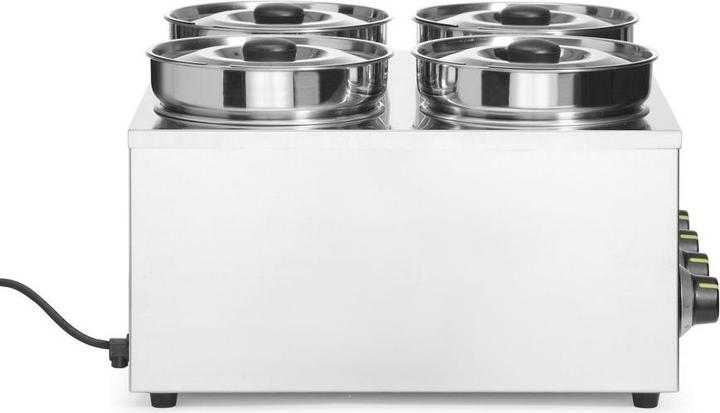Productafbeelding Hendi Thermisch systeem, viervoudig,, 16L, 220-240V/800W, 506x509x(H)298mm