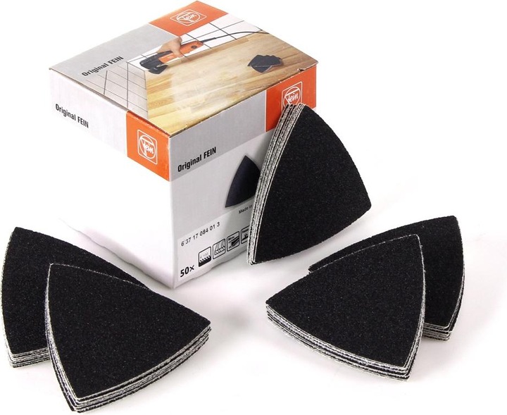 Produktbild Fein Deltaschleifpapier mit Klett (100)