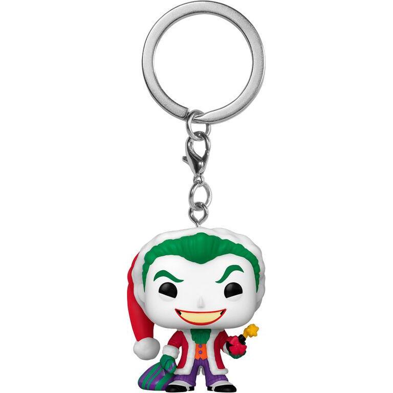 Funko, Schlüsselanhänger, Portachiavi Pop! DC Holiday : Joker