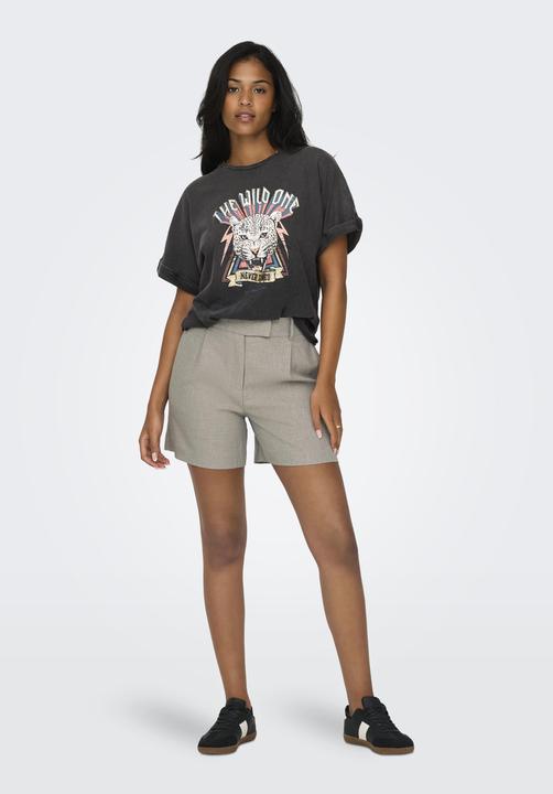 Immagine prodotto Only Taglio a gamba larga Pantaloncini a vita alta Pantaloncini (XL)