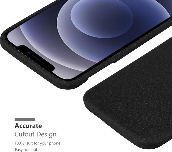 Produktbild Cadorabo TPU Frosted Cover (Apple iPhone 12 mini)