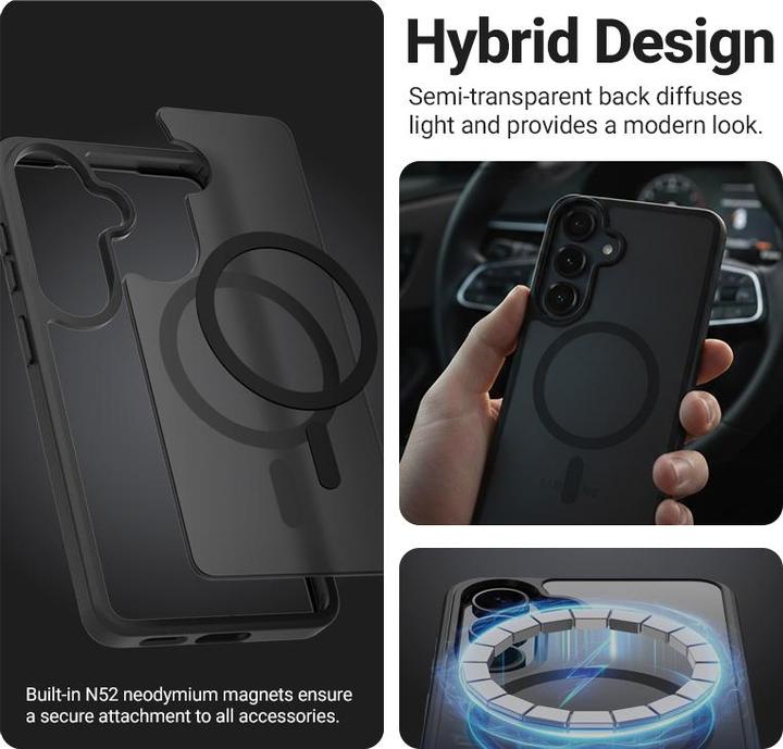 Produktbild Crong Hybrid Matte Magnetic - Etui MagSafe Xiaomi 17 (zielony) (Xiaomi 17)