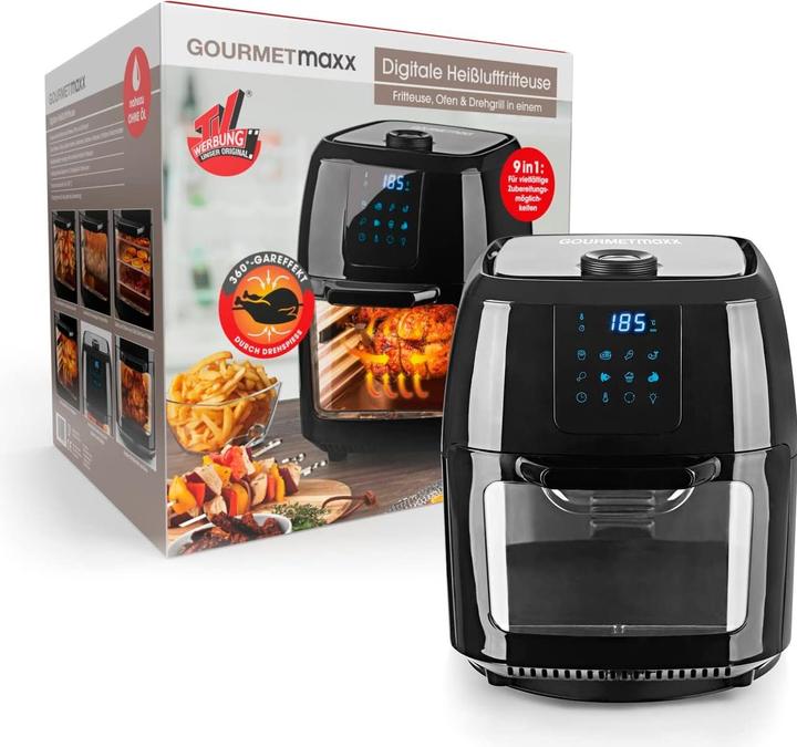 Actual product image Gourmetmaxx Hot air fryer