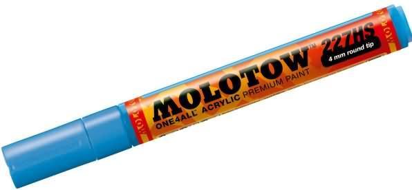 Image du produit Molotow Stylo feutre One4all 227HS shock blue middle (bleu choc moyen, 4 mm, 1 x)