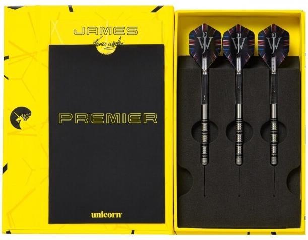 Actual product image Unicorn Premier 2022 James Wade Steel Darts (21 g)