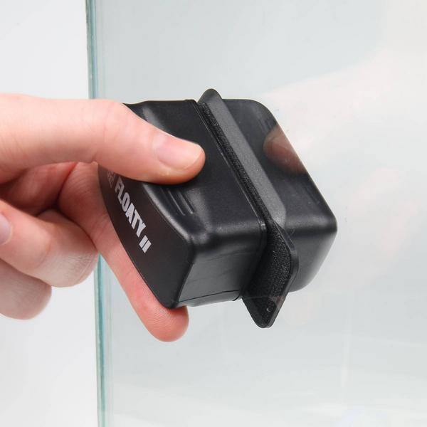Produktbild JBL Aquaristik und Terraristik Floaty II L für Glasstärke 15mm (Aquarium Reinigung, Schwamm)