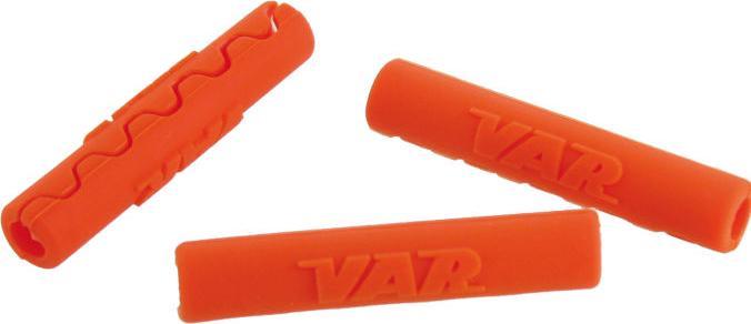 Productafbeelding VAR Framebescherming 5mm Oranje (50) Voor Buitenkoffers (Spatbord onderbuis)