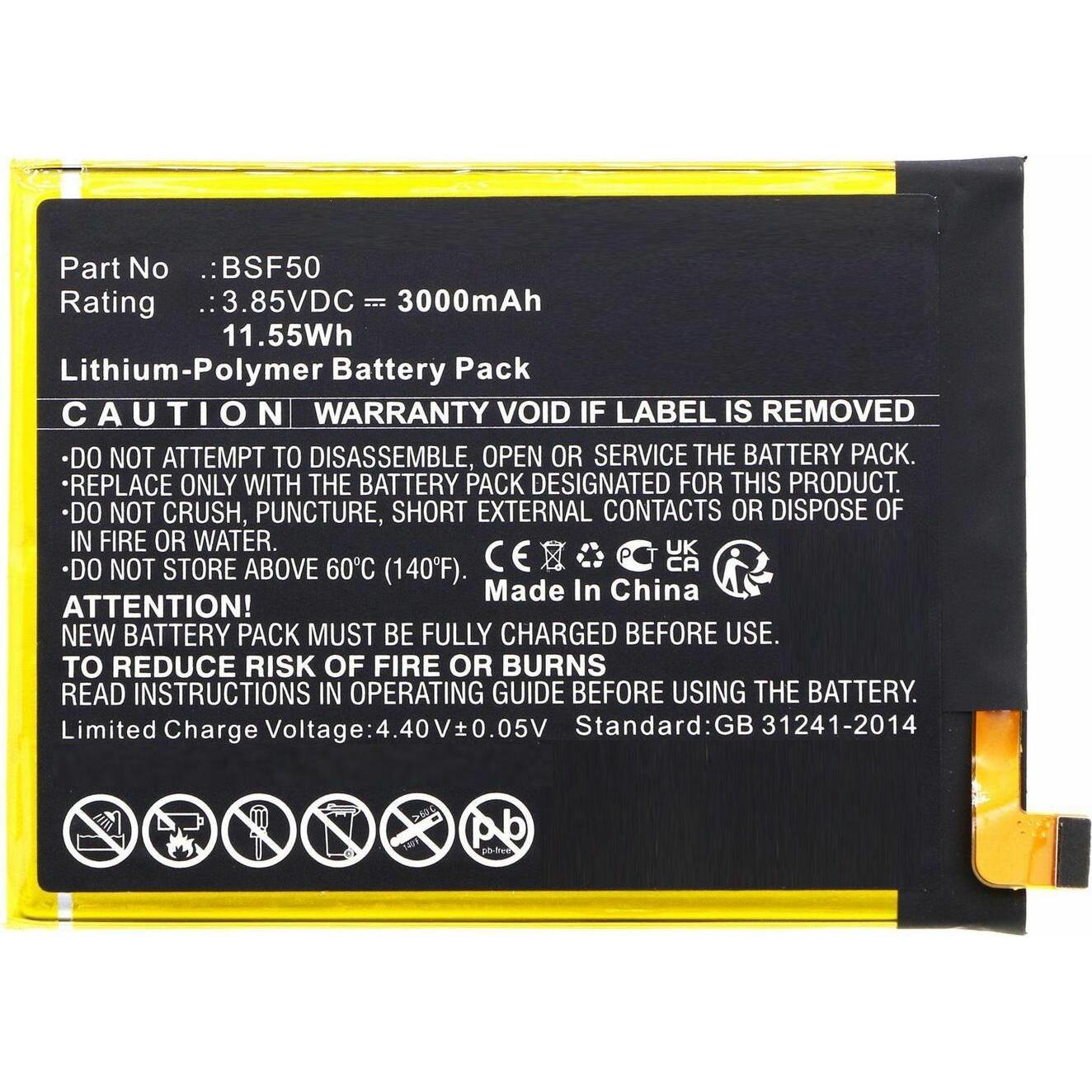 CoreParts Battery for HTC Mobile, Smartphone Akku