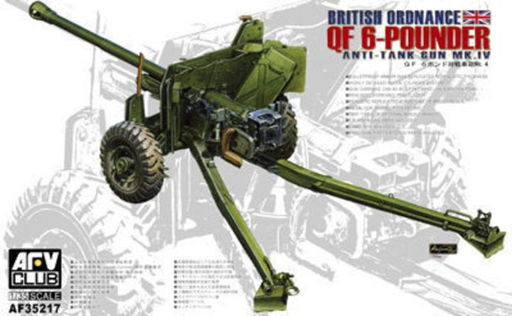 AFV Club British Mk.4 6pdr Anti-tank Gun