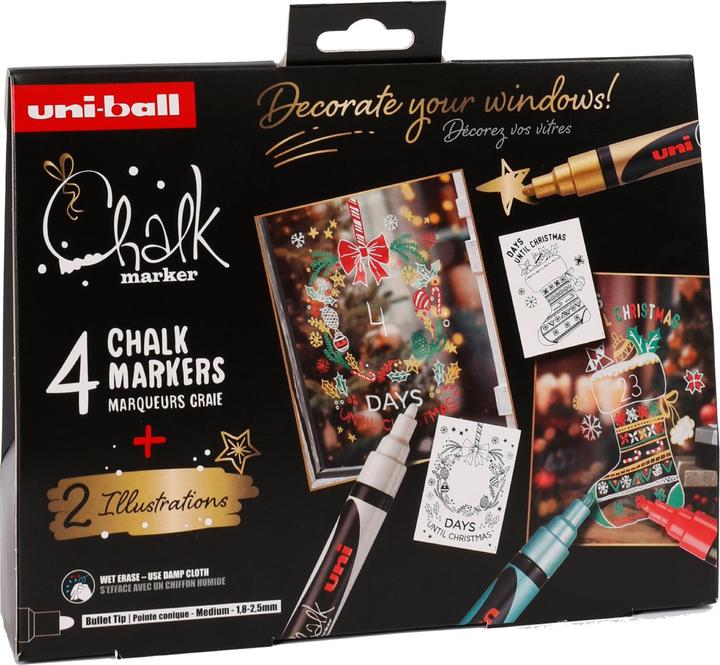 Produktbild Uni-ball POSCA - Chalk Marker (4x)