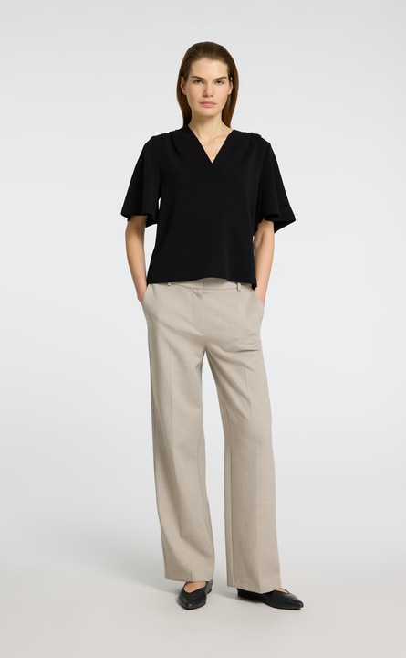 Image du produit Selected Femme Slftenny Ss V-Neck Top Noos (L)