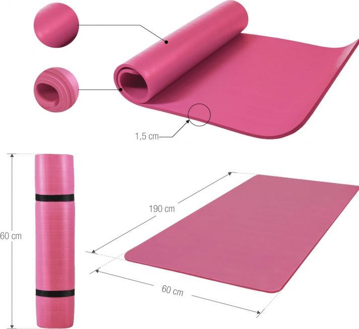 Produktbild Gorilla Sports Yogamatte (15 mm)