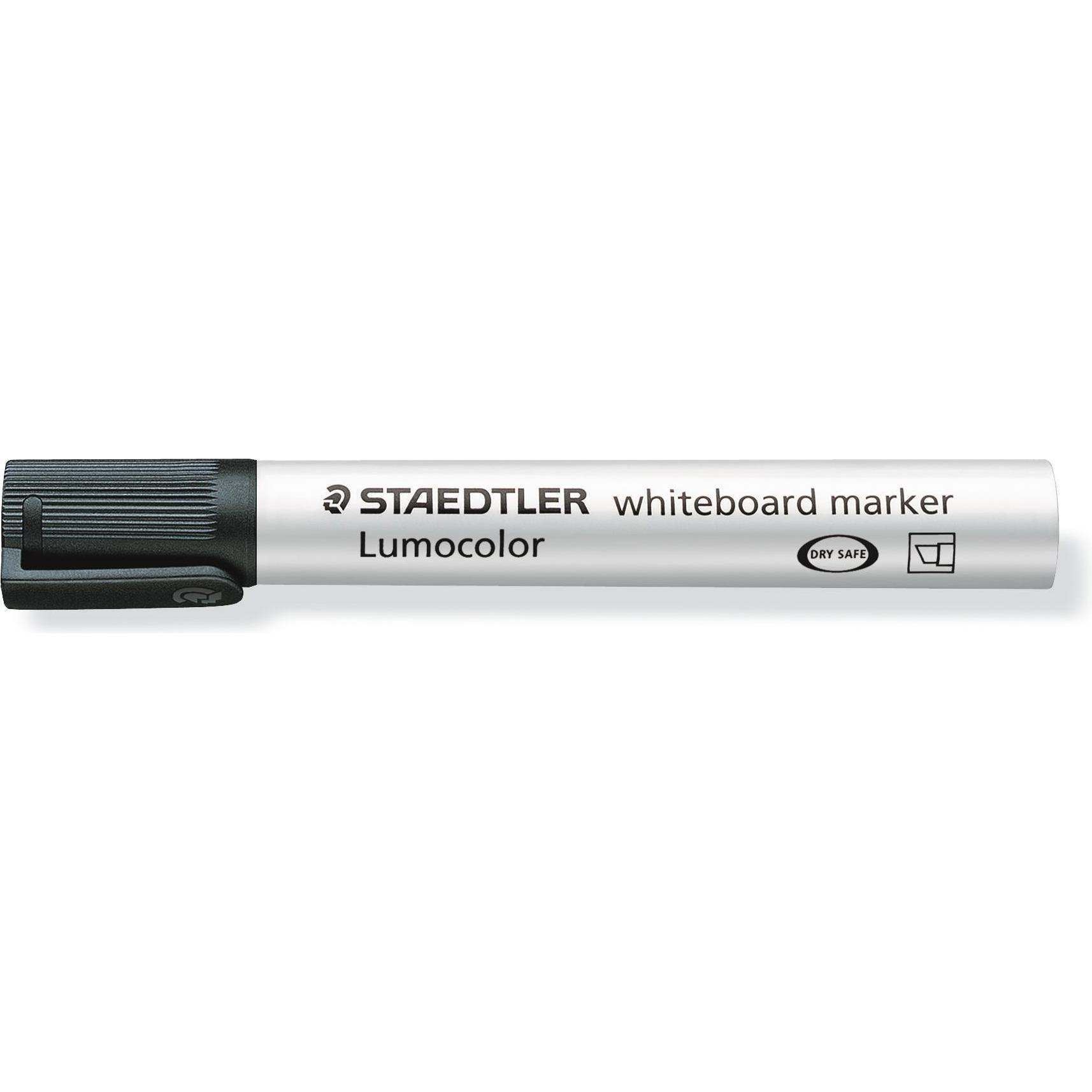 Thumbnail - Staedtler, Marker, 351 Whiteboardmarker sw (Schwarz, 2 mm, 1 x)