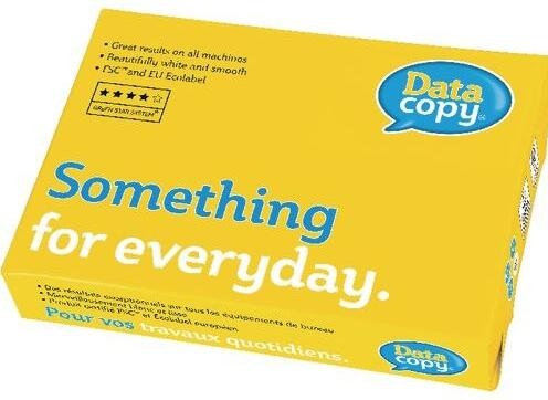 Actual product image Data Copy Copy Paper Everyday Printing DIN A4 80 gsm 500 sheets (80 g/m², 500 x, A4)