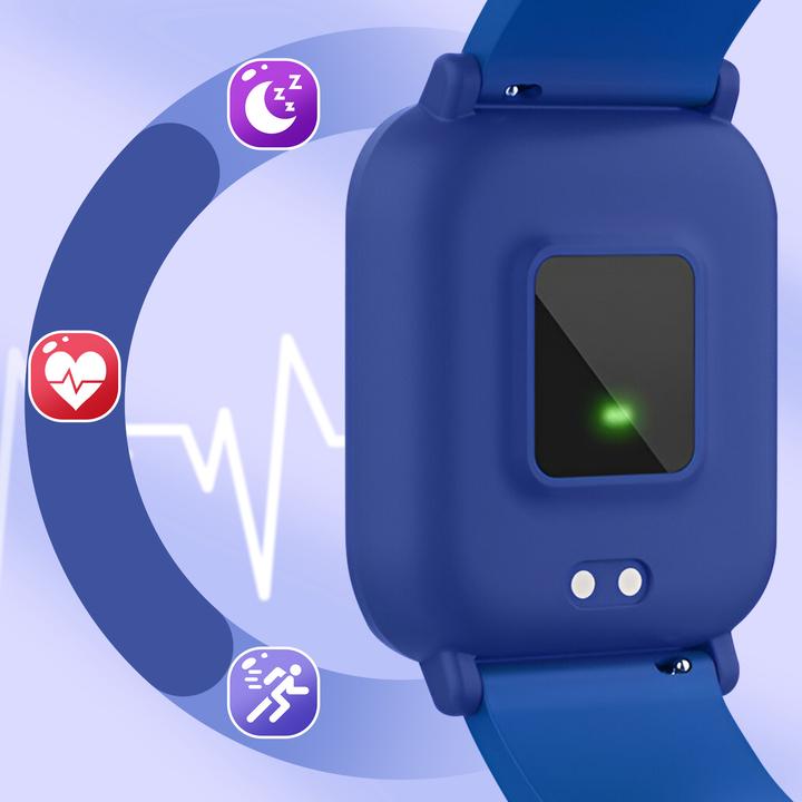 Actual product image Maxlife smartwatch Kids MXSW-200 blue