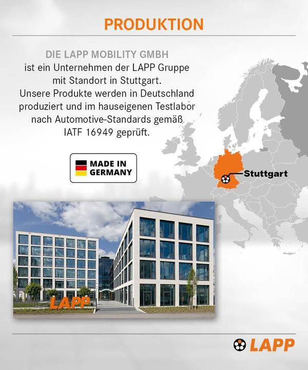 Actual product image Lapp Mobility EV-TYPE2 (Type 2, 7.40 kW, 32 A, 5 m)