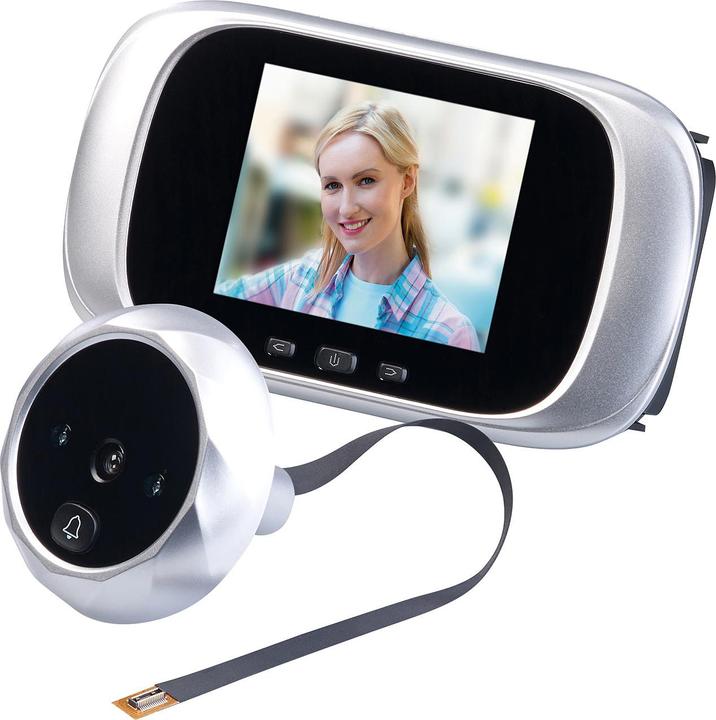 Produktbild Somikon Digitale Türspion-Kamera mit 7,1-cm-Farbdisplay (2,8") und Nachtsicht (Digital)