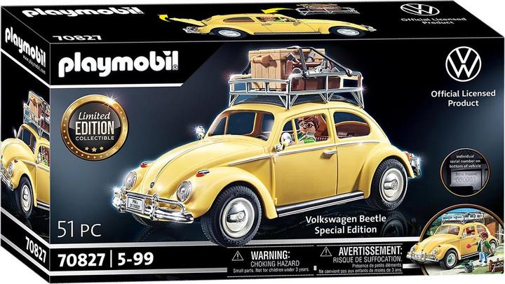 Actual product image Playmobil Volkswagen Beetle - Special Edition (70827, Playmobil Volkswagen)
