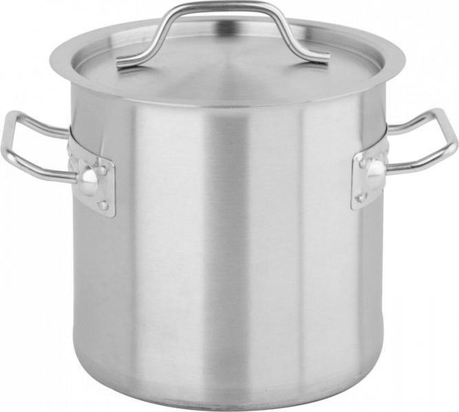 Actual product image Yato TALL CUP with STAINLESS STEEL LID, 20X20 6L (20 cm, Pot, Stainless steel)