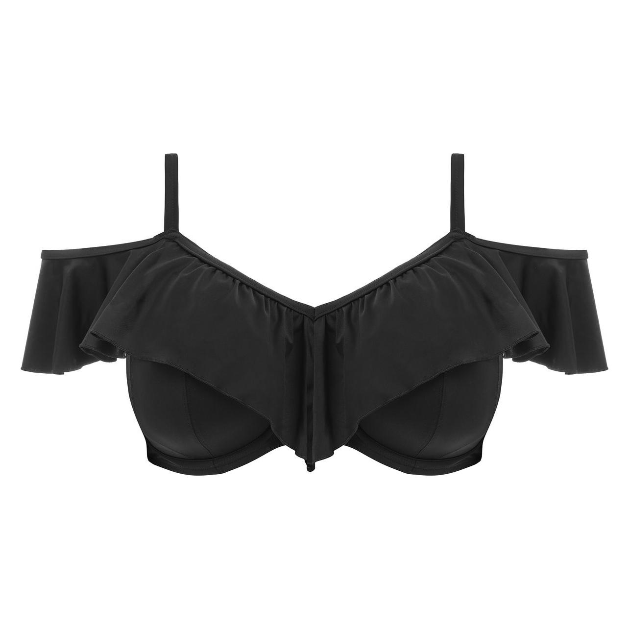 Elomi, Damen, Bikinis, Plain Sailing Uw Bikini Top Dames Bikinitopje - Maat 95H (Eu), Schwarz, (95 H)