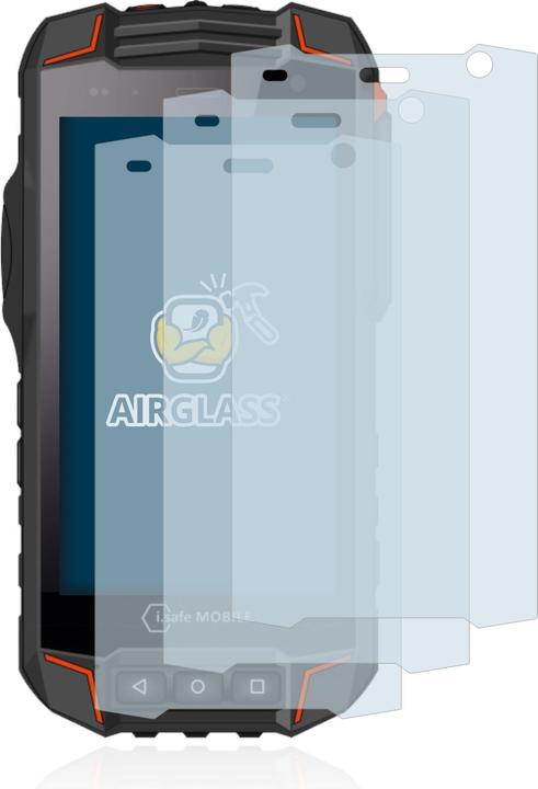Produktbild BROTECT AirGlass Panzerglasfolie (3 Stück, i.safe Mobile IS530.1)