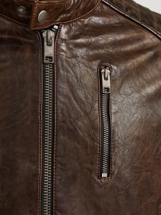 Produktbild Jack & Jones Jjerichard Leather Jacket Noos (S)