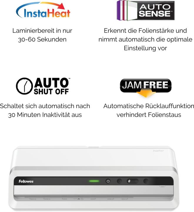 Immagine prodotto Fellowes Laminatore Jupiter EU/UK (75 - 250 µm, A3)