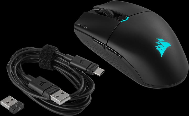 Produktbild Corsair Katar Elite RGB (Kabellos, Kabelgebunden)