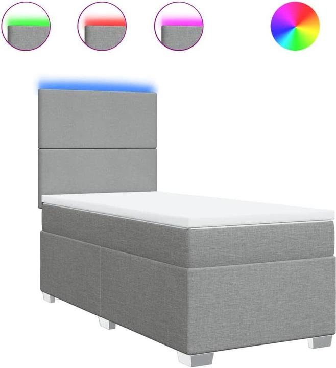 Produktbild vidaXL Boxspringbett (90 x 200 cm)