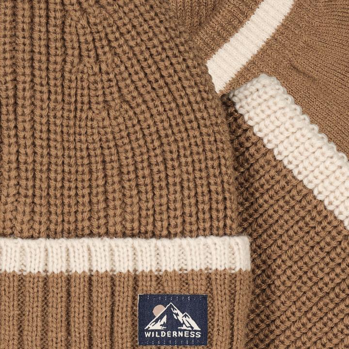 Produktbild La Redoute Collections Set aus Mütze (54, 56)