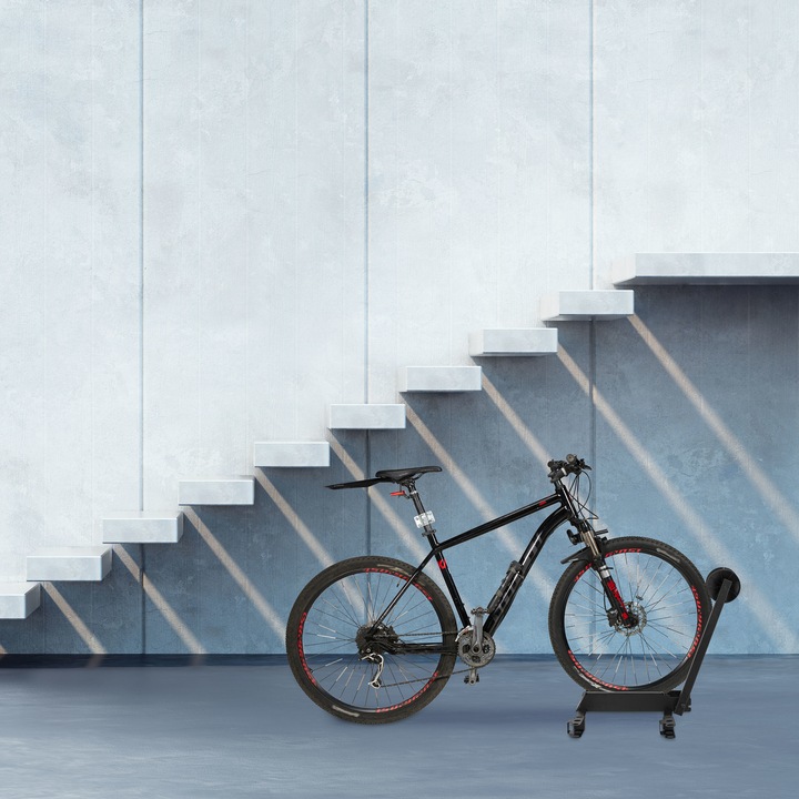 Actual product image Relaxdays Bicycle stand