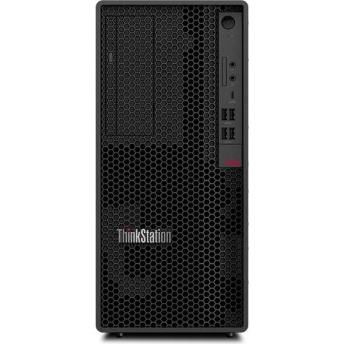 Lenovo ThinkStation P358 (AMD Ryzen 9 Pro 5945, 64 GB, 1000 GB, GeForce RTX 3080), PC, Schwarz