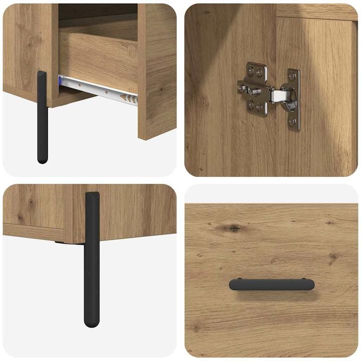 Image du produit vidaXL Highboard Aufbewahrung (31 x 69.50 x 115 cm)