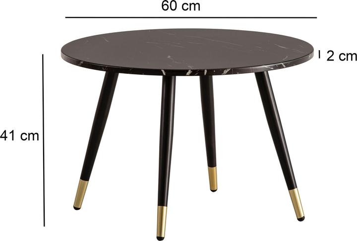 Image du produit FineBuy Table de salon (60 x 60 x 41 cm)