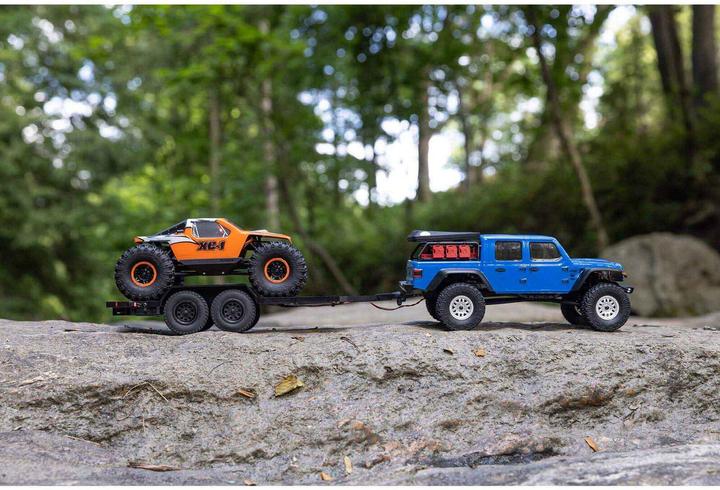 Immagine prodotto Axial Rimorchio pianale a 2 assi 1:24 (RTR pronto all'uso)