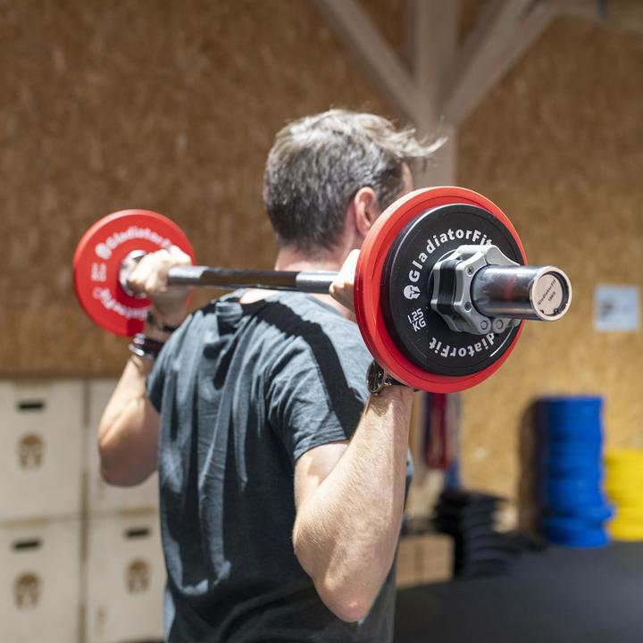 Actual product image Gladiatorfit Competition barbell bar