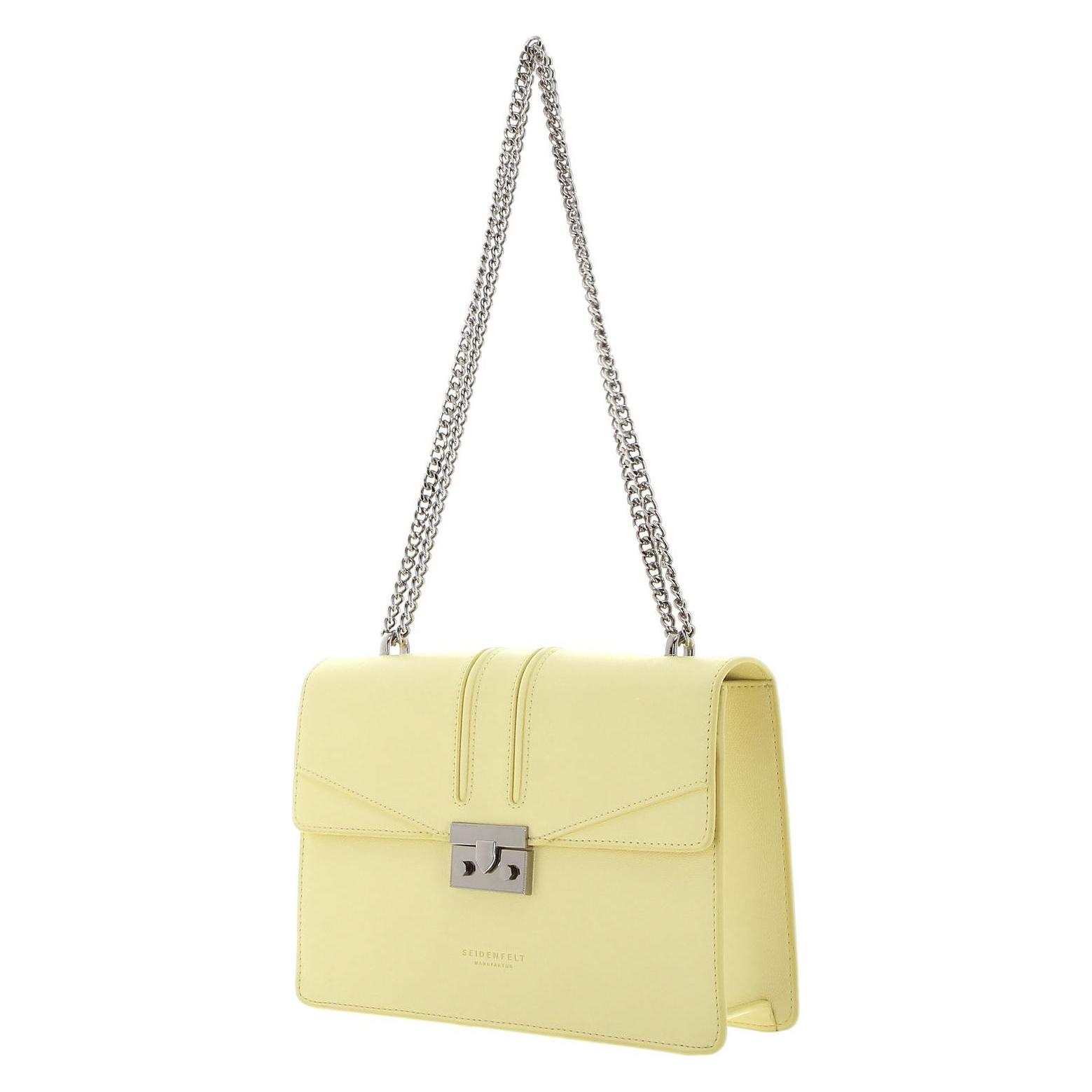 Seidenfelt, Damen, Handtasche, Roros Big, Gelb