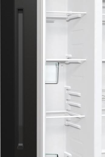 Produktbild Hisense RS711N4AFE - Amerikaanse Koelkast - Zwart (550 l)