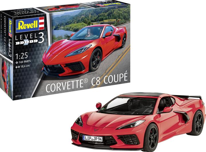 Actual product image Revell Corvette C8 Coupé