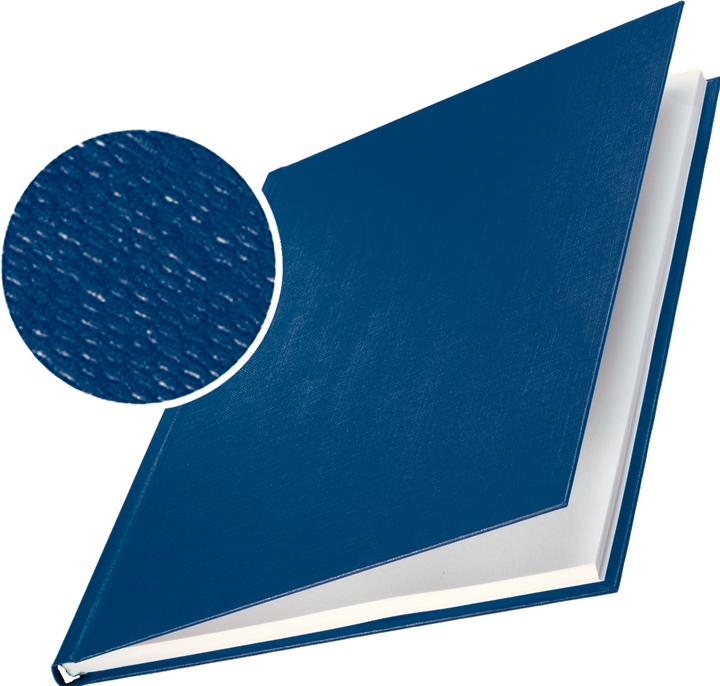 Produktbild Leitz Buchbindemappe impressBIND A4, 24.5 mm, blau, Hard (A4, 10x)