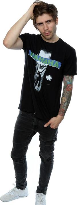 Actual product image The Joker Mens HaHaHa Cotton T-Shirt (XL)