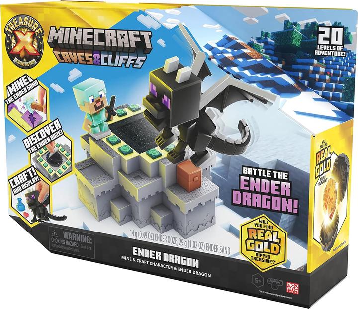 Actual product image Treasure X Minecraft Ender Playset