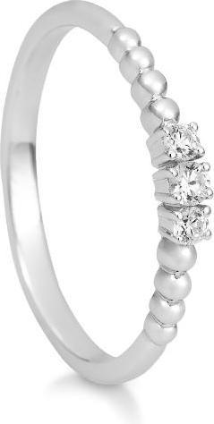 Produktbild Breuning RING - BRILL. 0,115 Ct. H/si (50, 750/18 K Gold)