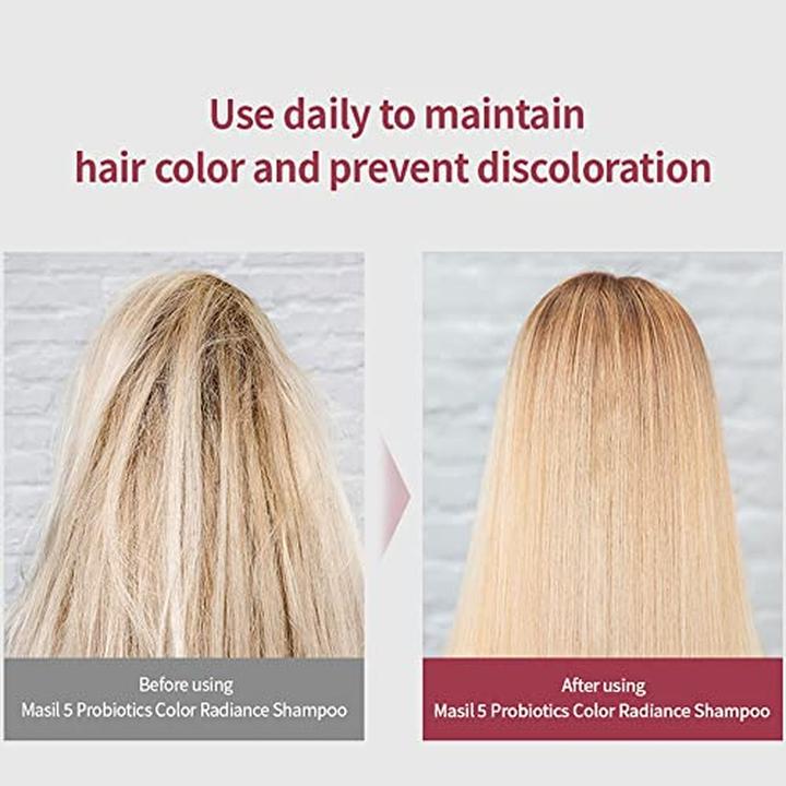 Produktbild Masil Color Radiance Shampoo mit Probiotika für gefärbtes Haar (150 ml, Flüssiges Shampoo)